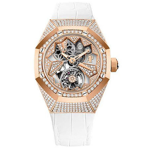 Audemars Piguet Limited Edition Royal Oak Concept Flying Tourbillon 38mm 26227OR Overworked Diamond Dial