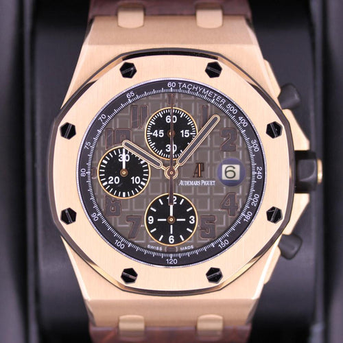 Audemars Piguet Limited Edition Royal Oak Offshore Chronograph "Don Ramon De La Cruz" 26192OR Grey Dial Pre-Owned-First Class Timepieces