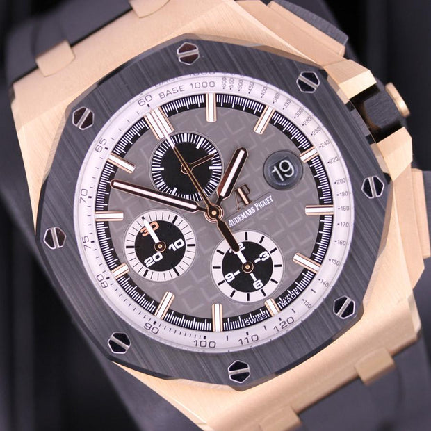 Audemars Piguet Limited Edition Royal Oak Offshore Chronograph "Pride Of Germany" 44mm 26416RO Grey Dial Pre-Owned-First Class Timepieces