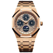 Audemars Piguet Limited Edition Royal Oak Perpetual Calendar 41mm 26584OR Pink Dial - First Class Timepieces