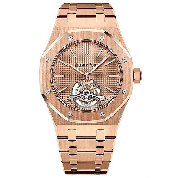 Audemars Piguet Limited Edition Royal Oak Tourbillon Extra-Thin 41mm 26515OR Pink Dial-First Class Timepieces