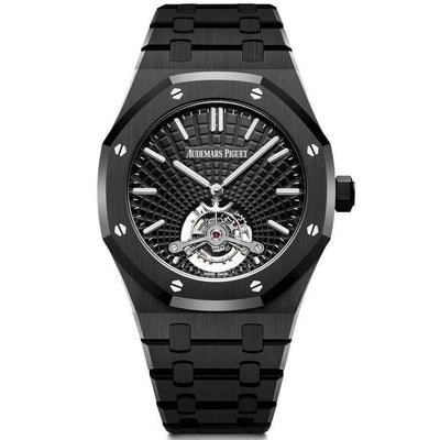 Audemars Piguet Limited Edition Royal Oak Tourbillon Extra-Thin 41mm 26522CE Black Dial-First Class Timepieces