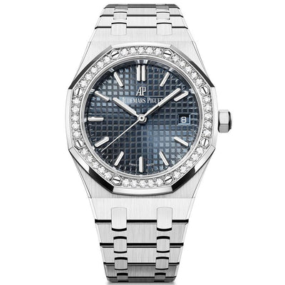 Audemars Piguet Royal Oak 34mm 77351ST Blue / Grey Dial-First Class Timepieces