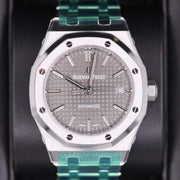 Audemars Piguet Royal Oak 37mm 15450ST Grey Dial - First Class Timepieces