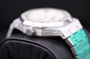 Audemars Piguet Royal Oak 37mm 15450ST White Dial - First Class Timepieces