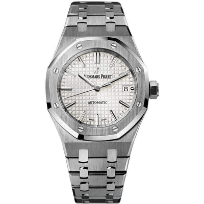 Audemars Piguet Royal Oak 37mm 15450ST White Dial - First Class Timepieces