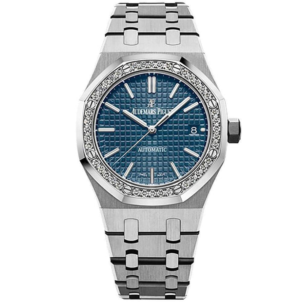 Audemars Piguet Royal Oak 37mm 15451ST Blue Dial - First Class Timepieces