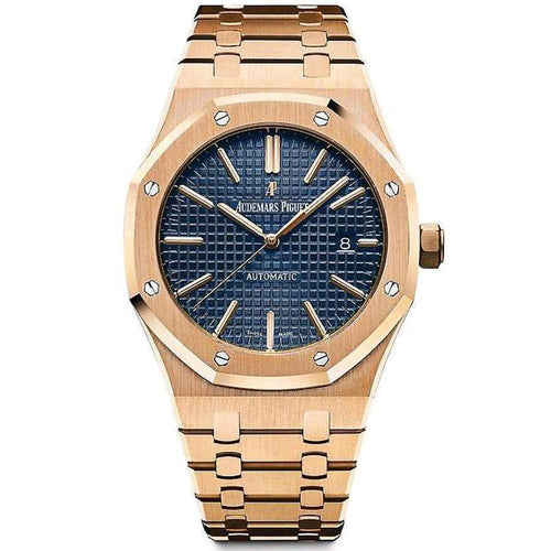 Audemars Piguet Royal Oak 41mm 15400OR Blue Dial-First Class Timepieces