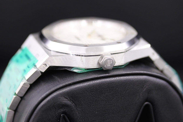 Audemars Piguet Royal Oak 41mm 15400ST White Dial - First Class Timepieces