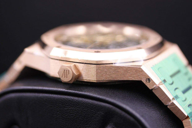Audemars Piguet Royal Oak 41mm 15407OR Overworked Dial-First Class Timepieces