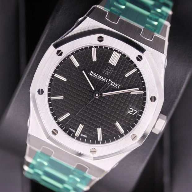 Audemars Piguet Royal Oak 41mm 15500ST Black Dial-First Class Timepieces