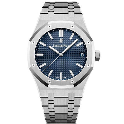 Audemars Piguet Royal Oak 41mm 15500ST Blue Dial-First Class Timepieces