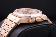 Audemars Piguet Royal Oak Chronograph 39mm 25960OR White Dial Pre-Owned-First Class Timepieces
