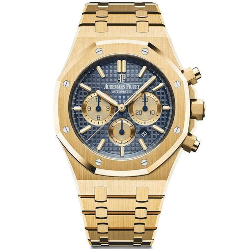 Audemars Piguet Royal Oak Chronograph 41mm 26331BA Blue Dial-First Class Timepieces