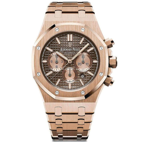 Audemars Piguet Royal Oak Chronograph 41mm 26331OR Brown Dial-First Class Timepieces