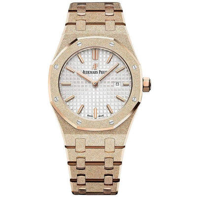 Audemars Piguet Royal Oak Frosted 33mm 67653OR White Dial