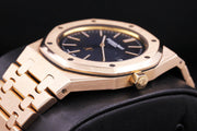 Audemars Piguet Royal Oak "Jumbo" Extra-Thin 39mm 15202OR Blue Dial Pre-Owned-First Class Timepieces