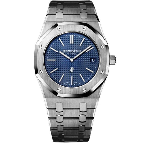 Audemars Piguet Royal Oak "Jumbo" Extra-Thin 39mm 15202ST Blue Dial-First Class Timepieces