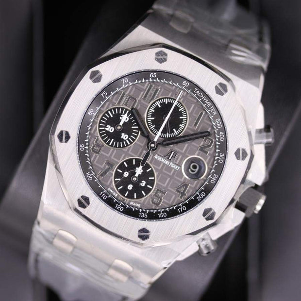 Audemars Piguet Royal Oak Offshore Chronograph 42mm 26470ST Grey Dial-First Class Timepieces