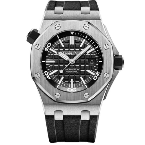 Audemars Piguet Royal Oak Offshore Diver 42mm 15710ST Black Dial