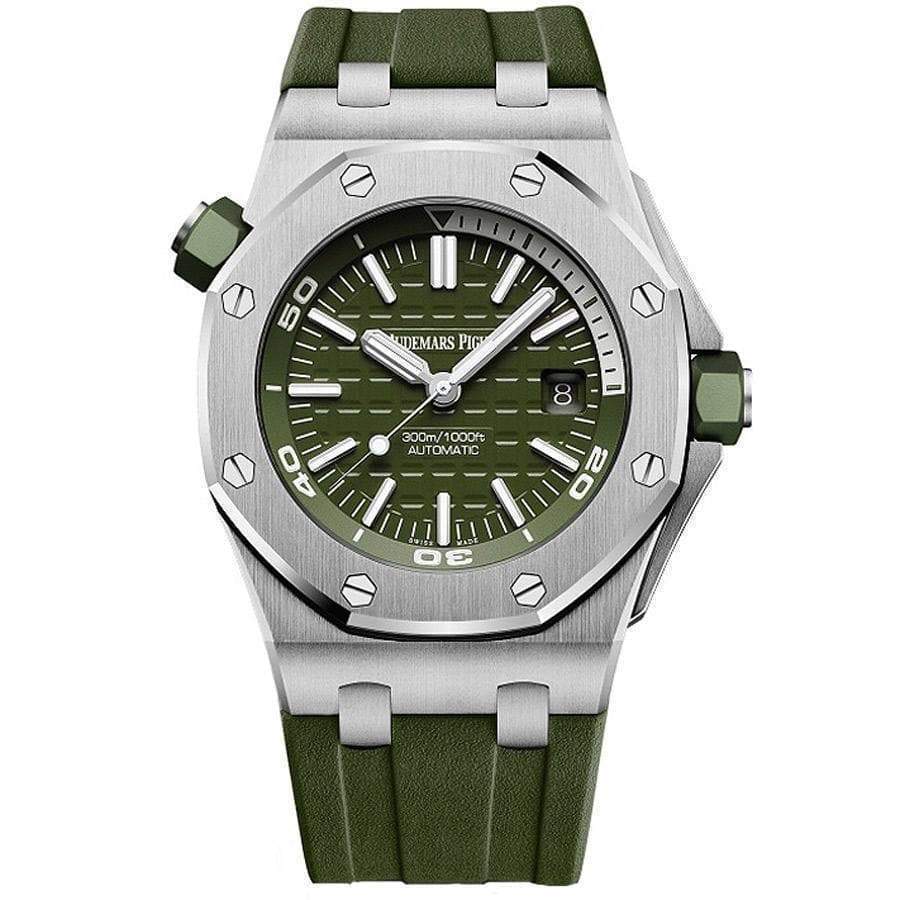 Audemars Piguet Royal Oak Offshore Diver 42mm 15710ST Khaki