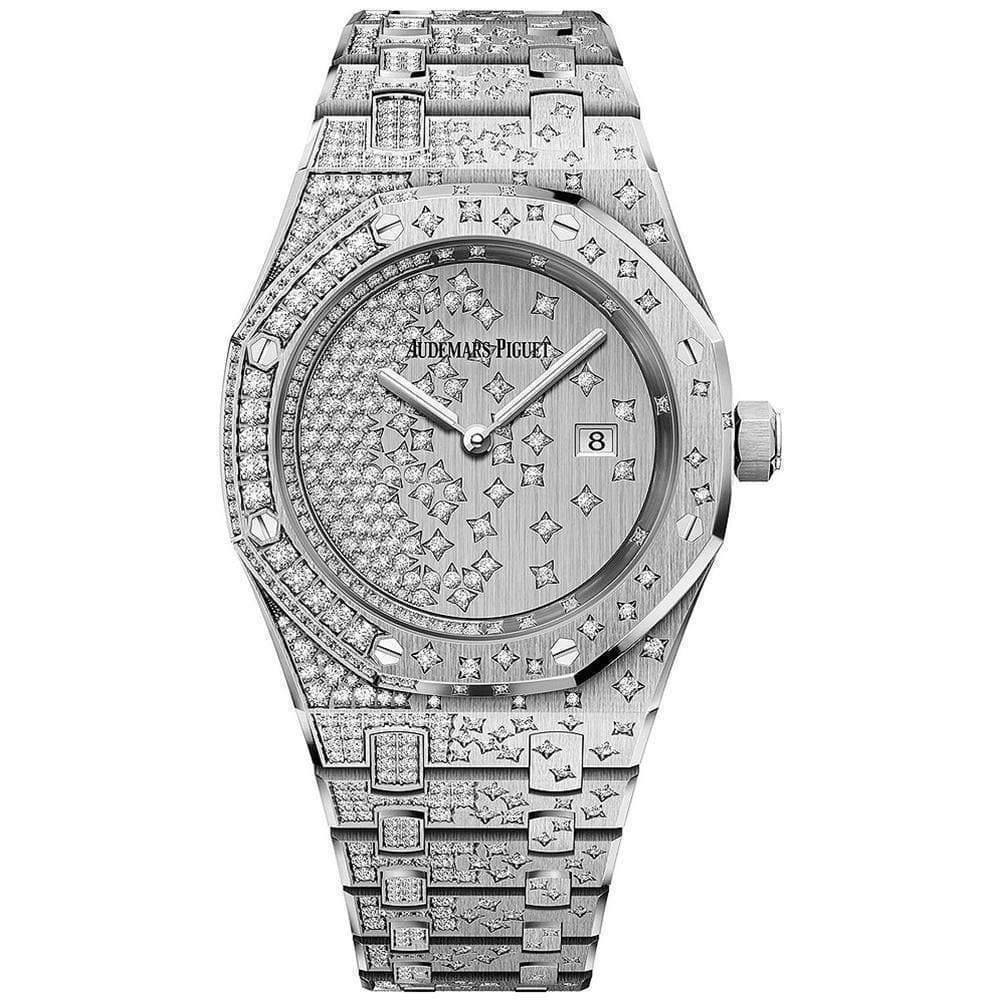 Audemars Piguet Royal Oak Quartz 33mm 67654BC White Gold Dial