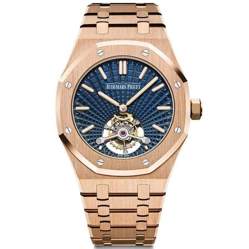 Audemars Piguet Royal Oak Tourbillon Extra-Thin 41mm 26522OR Blue Dial