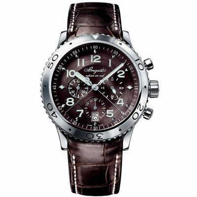 Breguet Type XXI Chronograph 42.5mm 3810ST/92/9ZU Ruthenium Dial-First Class Timepieces