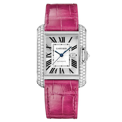 Cartier Tank Anglaise 39mm WT100018 Silver Dial-First Class Timepieces