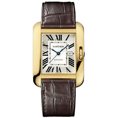 Cartier Tank Anglaise 47mm W5310032 Silver Dial