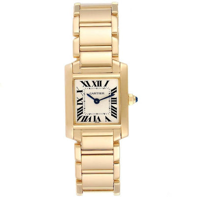 Cartier Tank Francaise 25mm W50002N2 Silver Dial-First Class Timepieces