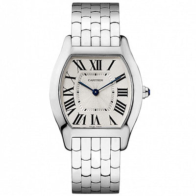 Cartier Tortue 39mm W1556367 Silver Dial-First Class Timepieces