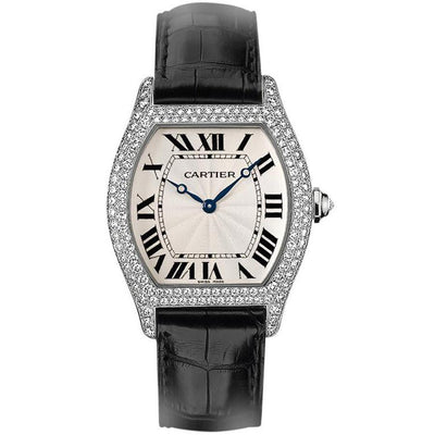 Cartier Tortue 43mm WA503851 Silver Dial-First Class Timepieces