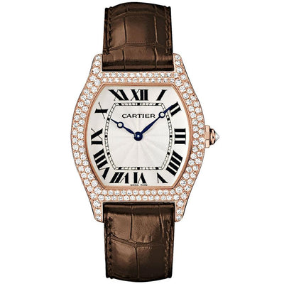 Cartier Tortue 43mm WA503951 Silver Dial-First Class Timepieces