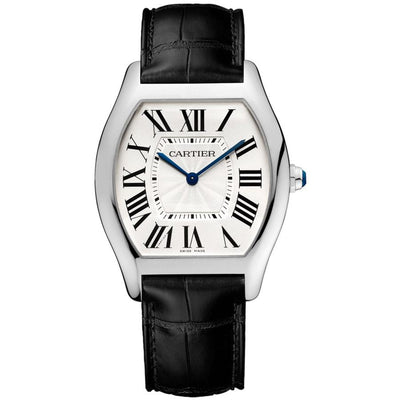 Cartier Tortue 44.95mm WGTO0003 Silver Dial-First Class Timepieces