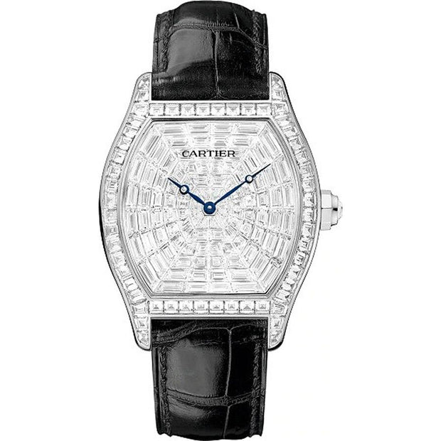 Cartier Tortue 48mm HPI00502 Diamond Dial-First Class Timepieces