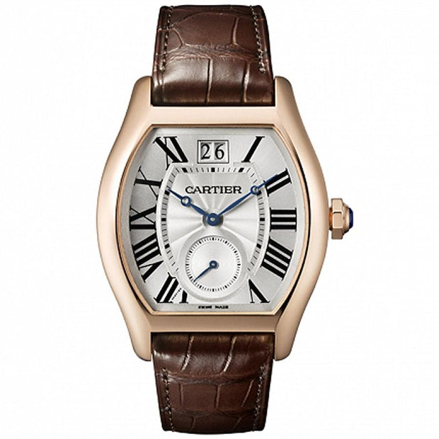 Cartier Tortue 48mm W1556234 Silver Dial-First Class Timepieces