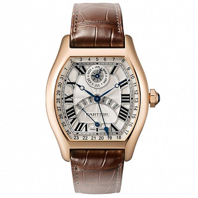 Cartier Tortue Perpetual Calendar 51mm W1580045 Silver Dial-First Class Timepieces
