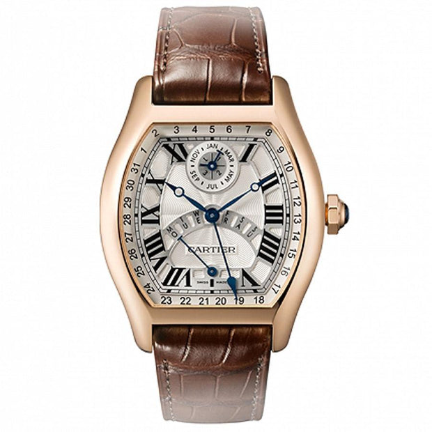 Cartier Tortue Perpetual Calendar 51mm W1580045 Silver Dial-First Class Timepieces