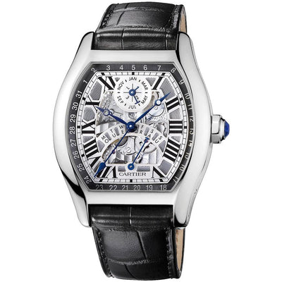 Cartier Tortue Perpetual Calendar 51mm W1580048 Overworked Dial-First Class Timepieces