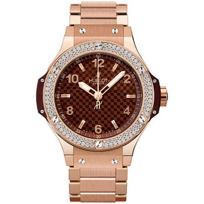 Hublot Big Bang 38mm 361.PC.3380.PC.1104 Chocolate Carbon Dial-First Class Timepieces