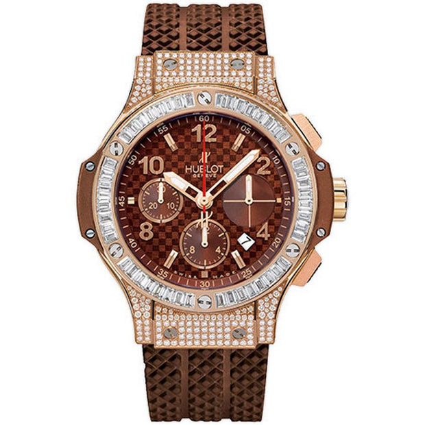 Hublot Big Bang 41mm 341.PC.1007.RX.0904 Chocolate Carbon Dial-First Class Timepieces