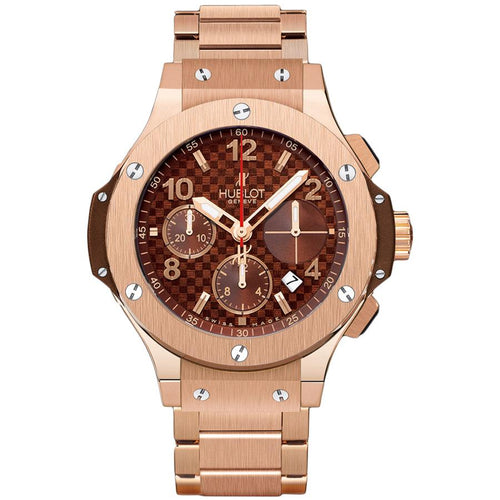 Hublot Big Bang 41mm 341.PC.3380.PC Chocolate Carbon Dial-First Class Timepieces