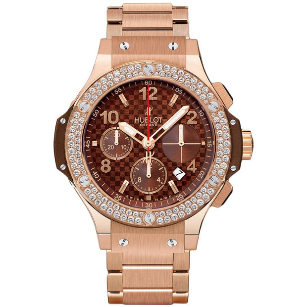 Hublot Big Bang 41mm 341.PC.3380.PC.1104 Chocolate Carbon Dial-First Class Timepieces