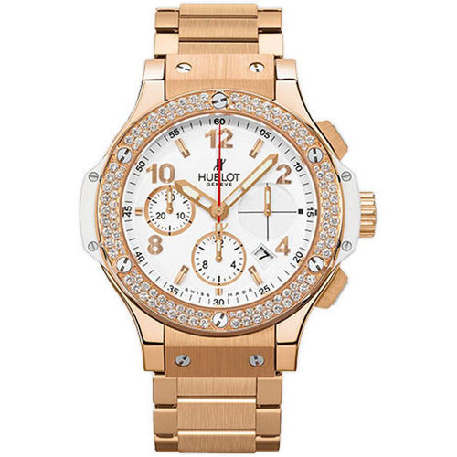 Hublot Big Bang 41mm 341.PE.2010.PE.1104 White Dial-First Class Timepieces