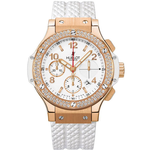 Hublot Big Bang 41mm 341.PE.2010.RW.1104 White Dial-First Class Timepieces