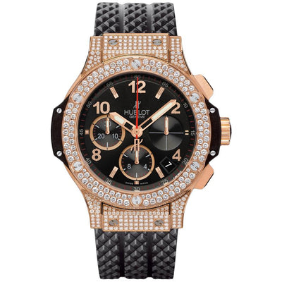 Hublot Big Bang 41mm 341.PX.130.RX.174 Black Dial-First Class Timepieces