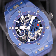 Hublot Big Bang Meca-10 45mm 414.EX.5123.RX Overworked Dial Pre-Owned-First Class Timepieces