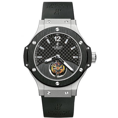 Hublot Big Bang "Solo Bang" Tourbillon 305.TM.131.RX Black Dial-First Class Timepieces