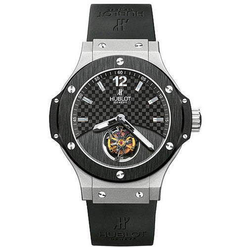 Hublot Big Bang "Solo Bang" Tourbillon 305.TM.131.RX Black Dial-First Class Timepieces